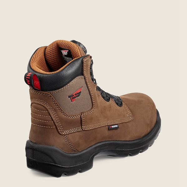 Safety Støvler Herre - Red Wing Flexbond - 6-Inch Boa® Waterproof Toe - Brune - JNOGAB-346